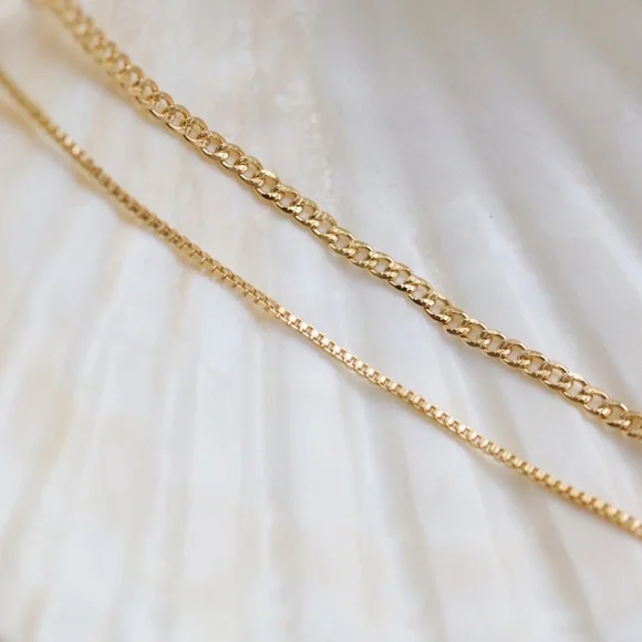 Dainty Gold Chain | 18K Gold Filled - Picture 6 of 11